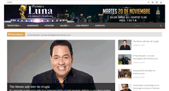 Desktop Screenshot of premiosluna.com